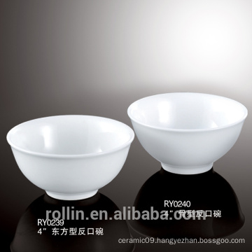 For hotel and restaurant ceramic bowl,rice bowl,soup bowl